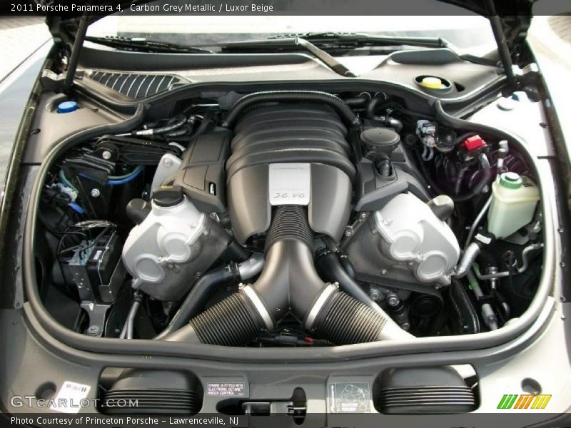  2011 Panamera 4 Engine - 3.6 Liter DFI DOHC 24-Valve VVT V6