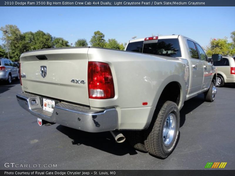 Light Graystone Pearl / Dark Slate/Medium Graystone 2010 Dodge Ram 3500 Big Horn Edition Crew Cab 4x4 Dually