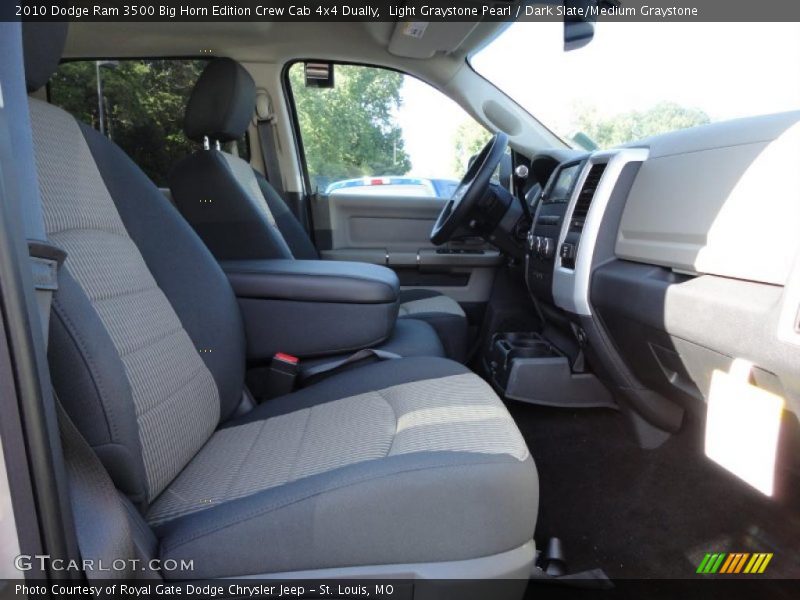 Light Graystone Pearl / Dark Slate/Medium Graystone 2010 Dodge Ram 3500 Big Horn Edition Crew Cab 4x4 Dually