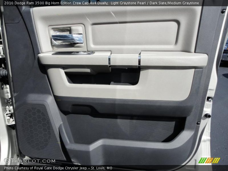 Light Graystone Pearl / Dark Slate/Medium Graystone 2010 Dodge Ram 3500 Big Horn Edition Crew Cab 4x4 Dually