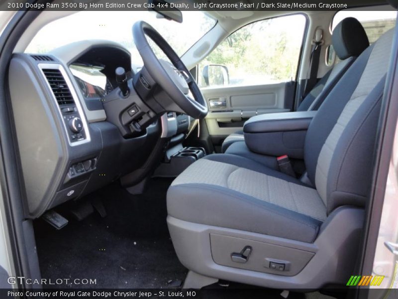 Light Graystone Pearl / Dark Slate/Medium Graystone 2010 Dodge Ram 3500 Big Horn Edition Crew Cab 4x4 Dually