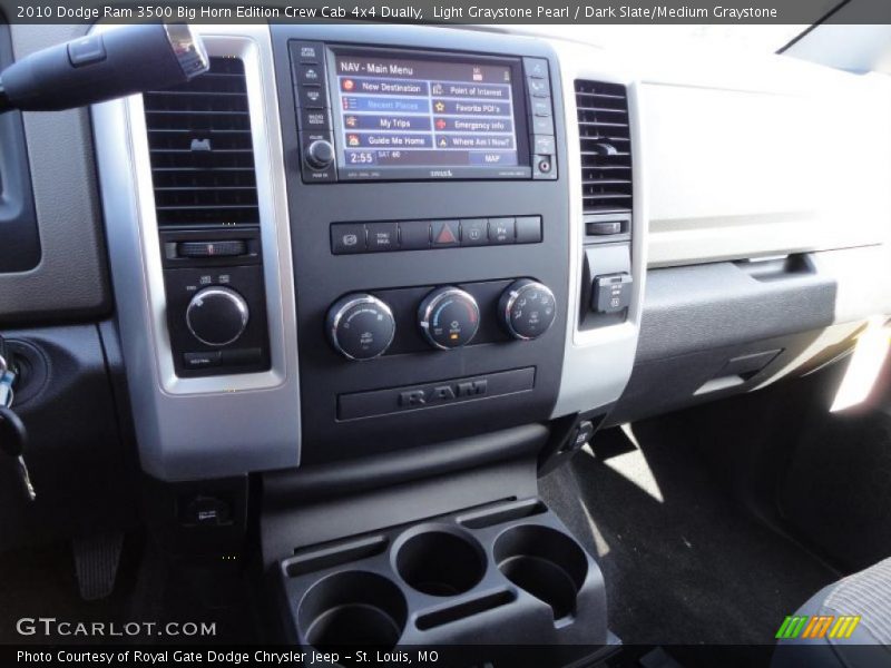 Light Graystone Pearl / Dark Slate/Medium Graystone 2010 Dodge Ram 3500 Big Horn Edition Crew Cab 4x4 Dually