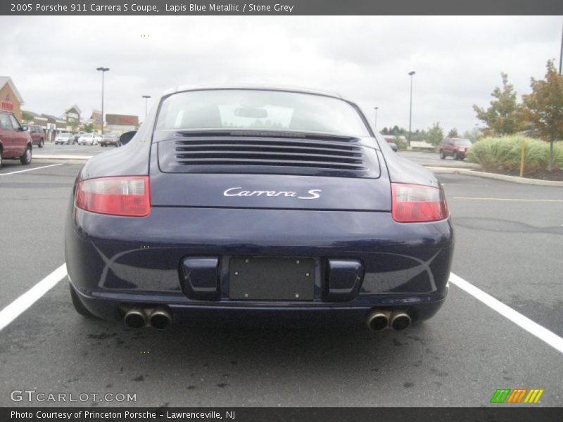 Lapis Blue Metallic / Stone Grey 2005 Porsche 911 Carrera S Coupe