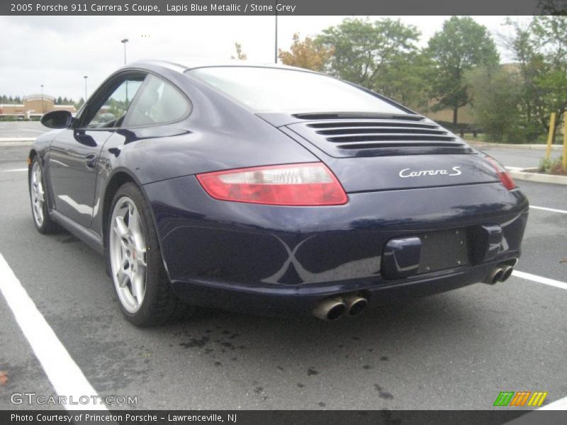 Lapis Blue Metallic / Stone Grey 2005 Porsche 911 Carrera S Coupe