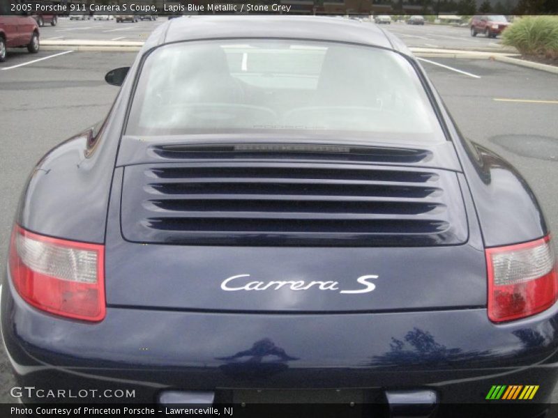 Lapis Blue Metallic / Stone Grey 2005 Porsche 911 Carrera S Coupe