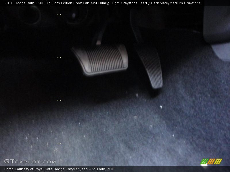 Light Graystone Pearl / Dark Slate/Medium Graystone 2010 Dodge Ram 3500 Big Horn Edition Crew Cab 4x4 Dually