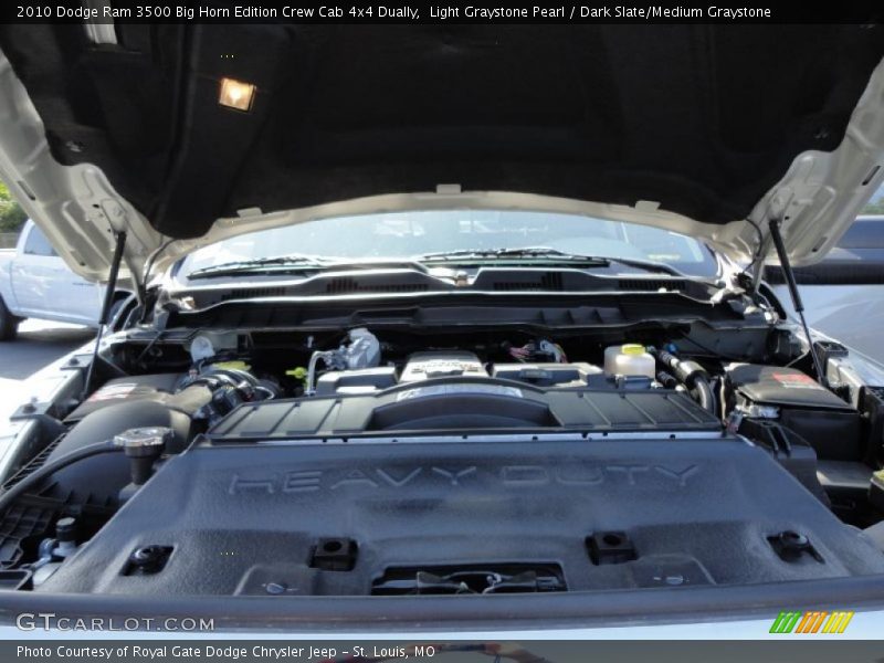 Light Graystone Pearl / Dark Slate/Medium Graystone 2010 Dodge Ram 3500 Big Horn Edition Crew Cab 4x4 Dually
