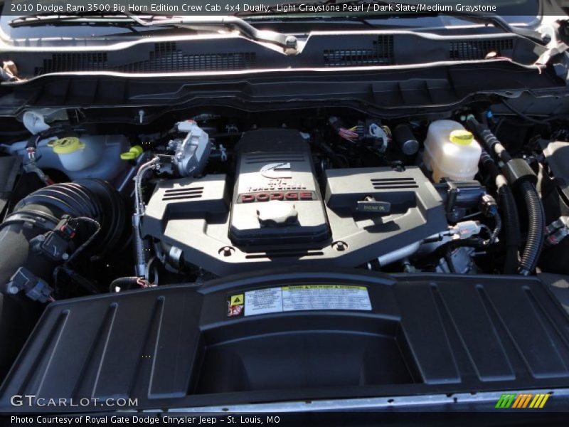 Light Graystone Pearl / Dark Slate/Medium Graystone 2010 Dodge Ram 3500 Big Horn Edition Crew Cab 4x4 Dually