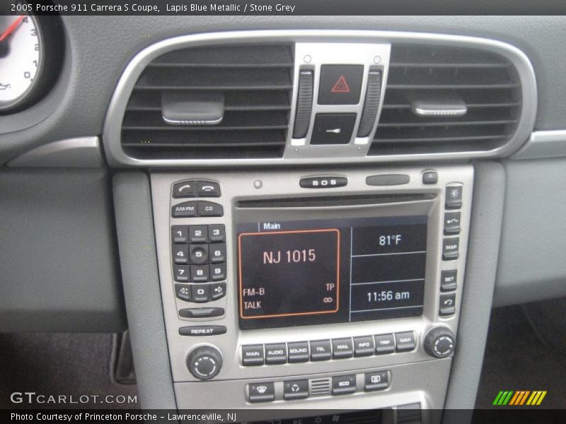 Lapis Blue Metallic / Stone Grey 2005 Porsche 911 Carrera S Coupe