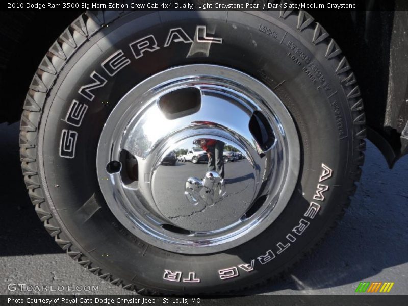 Light Graystone Pearl / Dark Slate/Medium Graystone 2010 Dodge Ram 3500 Big Horn Edition Crew Cab 4x4 Dually