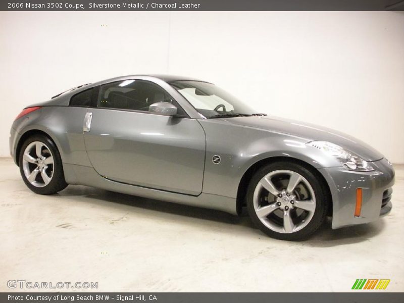 Silverstone Metallic / Charcoal Leather 2006 Nissan 350Z Coupe