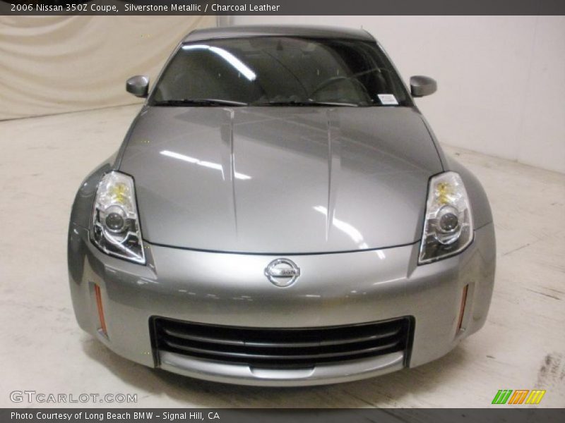 Silverstone Metallic / Charcoal Leather 2006 Nissan 350Z Coupe