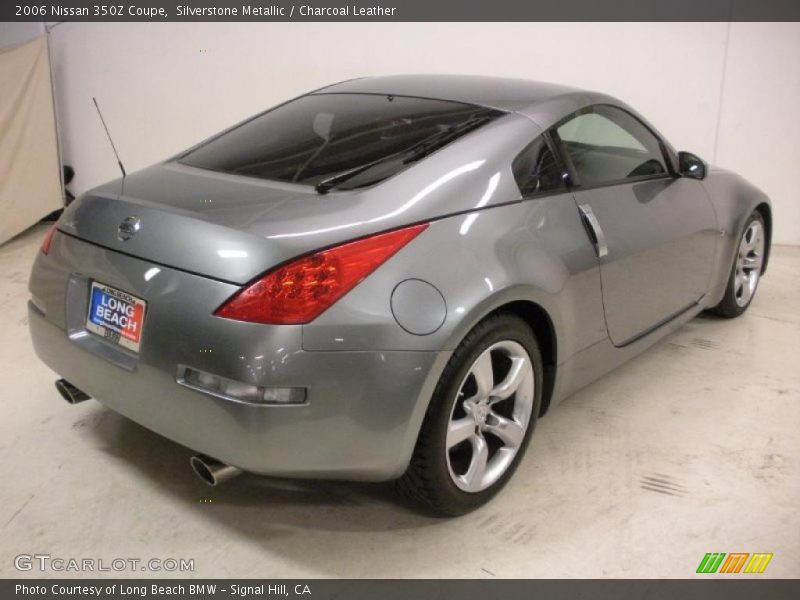 Silverstone Metallic / Charcoal Leather 2006 Nissan 350Z Coupe