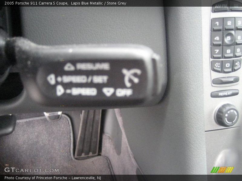Lapis Blue Metallic / Stone Grey 2005 Porsche 911 Carrera S Coupe
