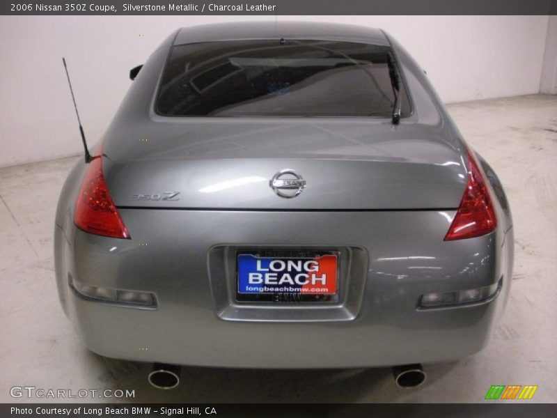 Silverstone Metallic / Charcoal Leather 2006 Nissan 350Z Coupe