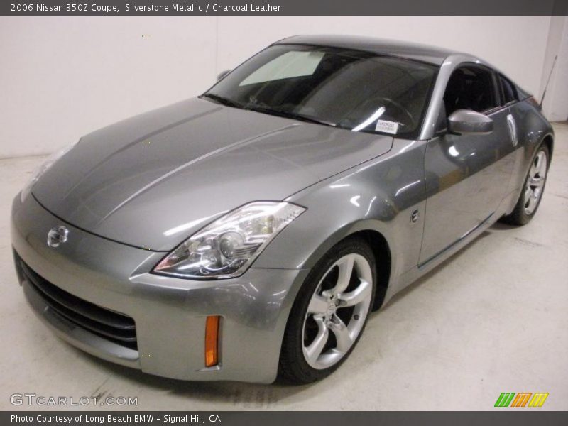 Silverstone Metallic / Charcoal Leather 2006 Nissan 350Z Coupe