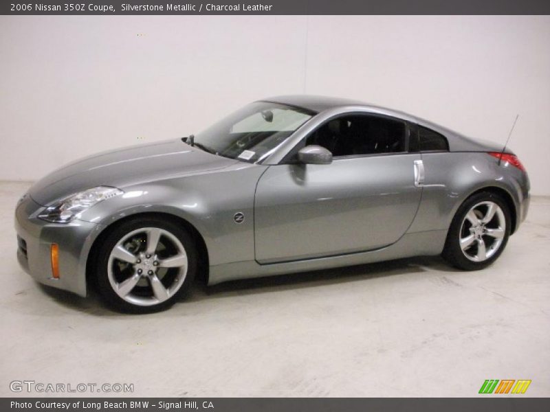 Silverstone Metallic / Charcoal Leather 2006 Nissan 350Z Coupe