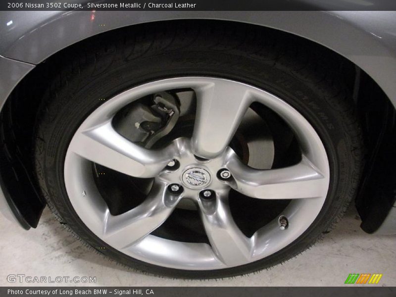 Silverstone Metallic / Charcoal Leather 2006 Nissan 350Z Coupe