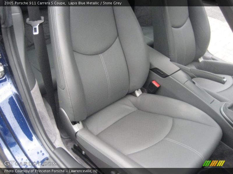 Lapis Blue Metallic / Stone Grey 2005 Porsche 911 Carrera S Coupe