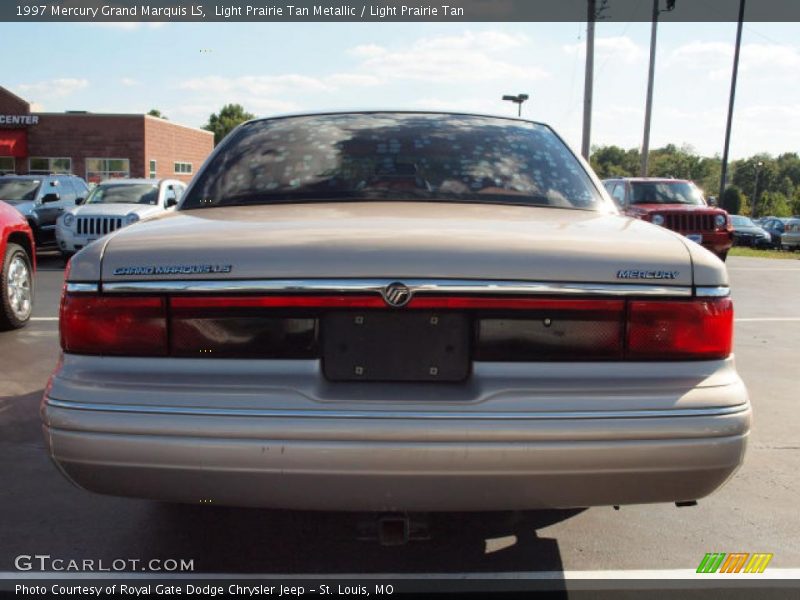 Light Prairie Tan Metallic / Light Prairie Tan 1997 Mercury Grand Marquis LS