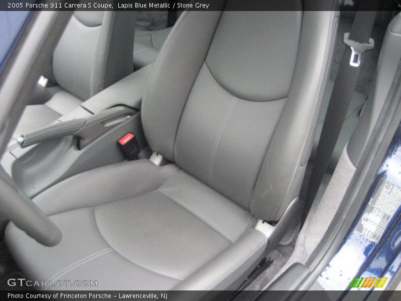 Lapis Blue Metallic / Stone Grey 2005 Porsche 911 Carrera S Coupe