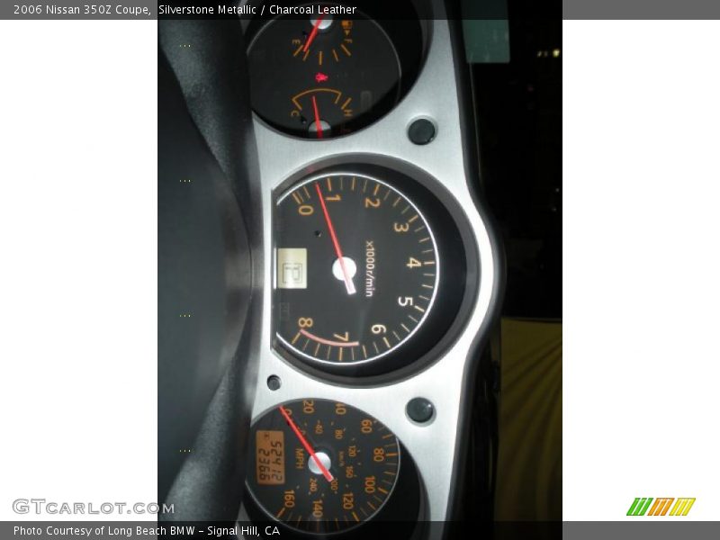 Silverstone Metallic / Charcoal Leather 2006 Nissan 350Z Coupe
