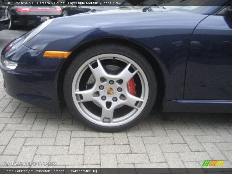Lapis Blue Metallic / Stone Grey 2005 Porsche 911 Carrera S Coupe
