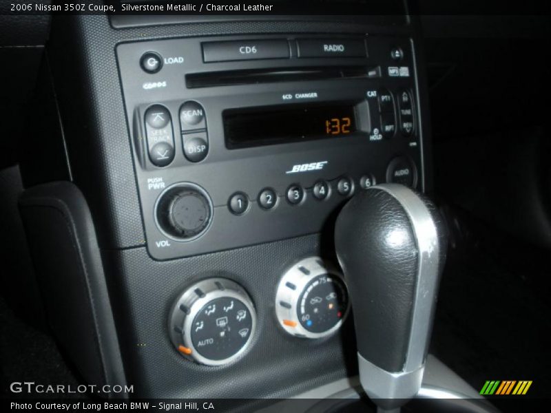 Silverstone Metallic / Charcoal Leather 2006 Nissan 350Z Coupe