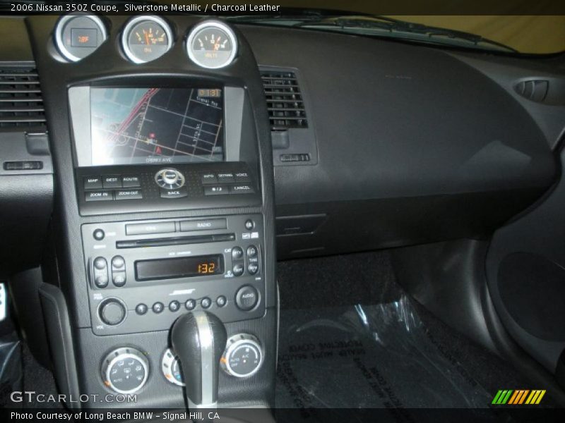 Silverstone Metallic / Charcoal Leather 2006 Nissan 350Z Coupe
