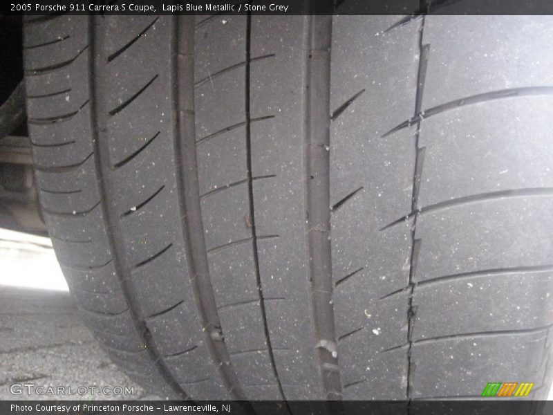 Lapis Blue Metallic / Stone Grey 2005 Porsche 911 Carrera S Coupe