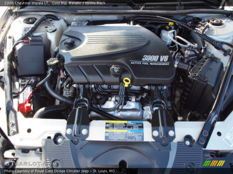 Gold Mist Metallic / Ebony Black 2008 Chevrolet Impala LT