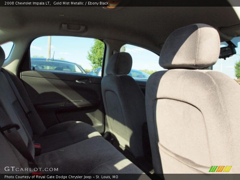 Gold Mist Metallic / Ebony Black 2008 Chevrolet Impala LT