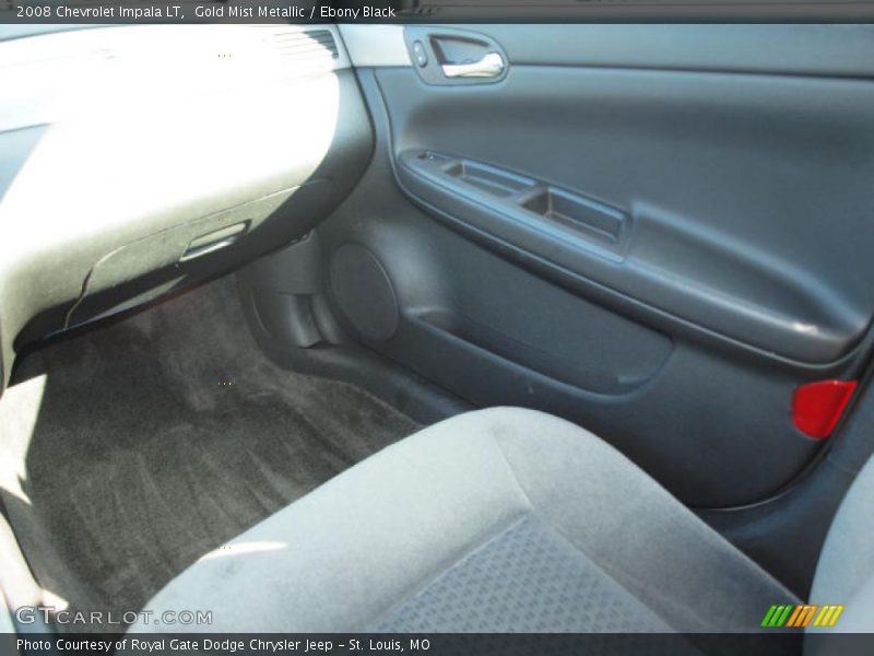 Gold Mist Metallic / Ebony Black 2008 Chevrolet Impala LT