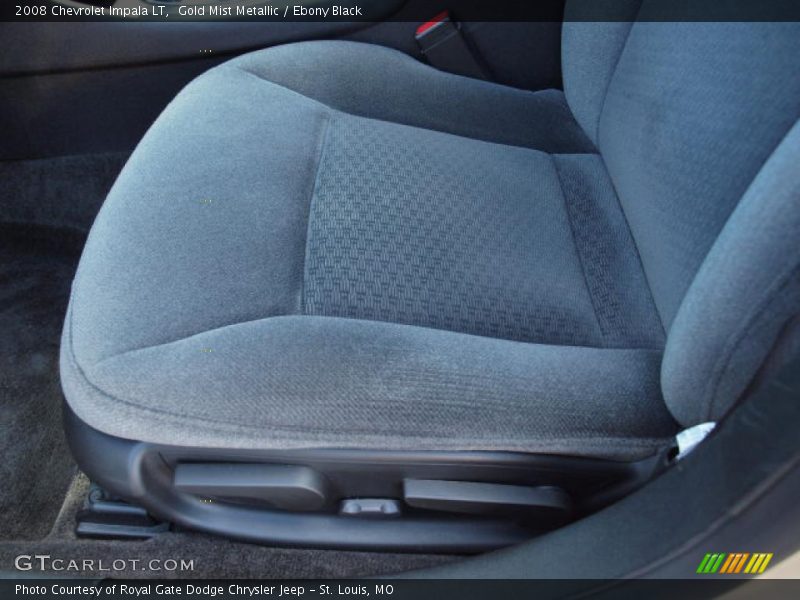 Gold Mist Metallic / Ebony Black 2008 Chevrolet Impala LT