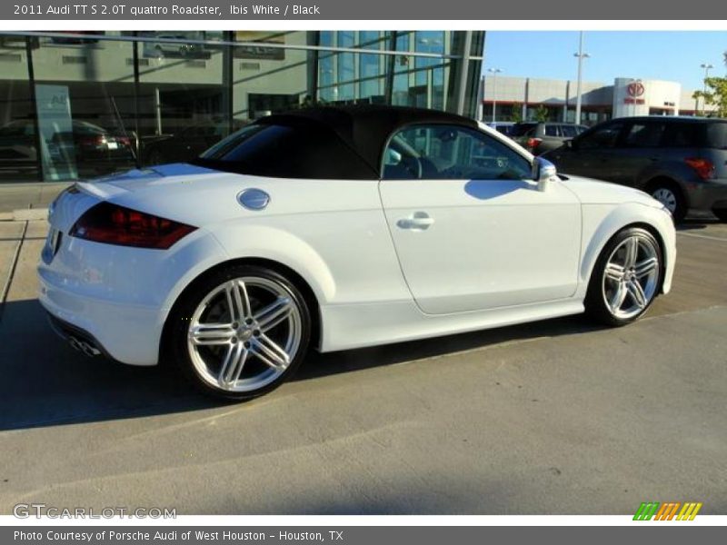 Ibis White / Black 2011 Audi TT S 2.0T quattro Roadster