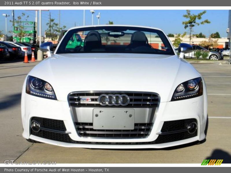 Ibis White / Black 2011 Audi TT S 2.0T quattro Roadster