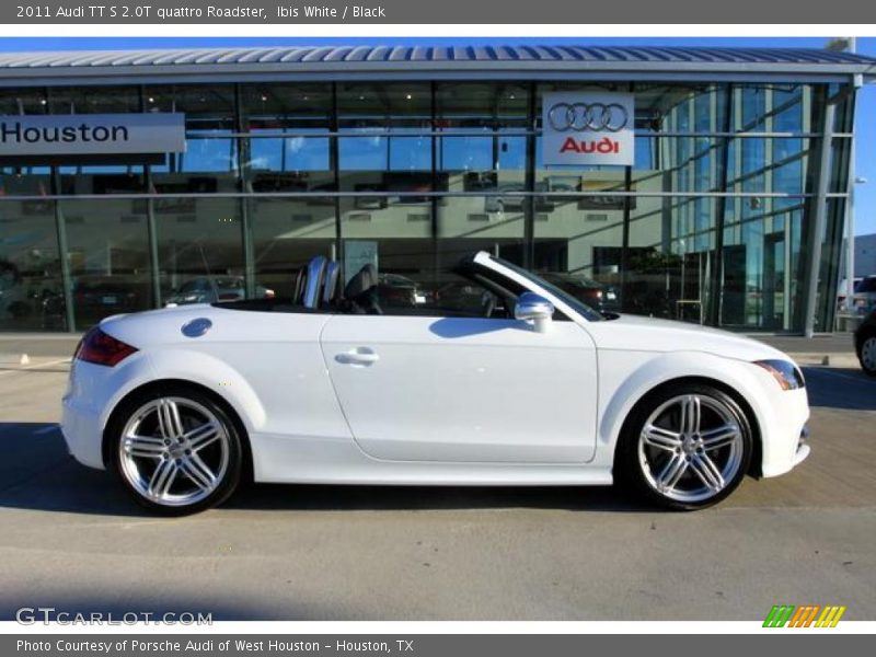 Ibis White / Black 2011 Audi TT S 2.0T quattro Roadster