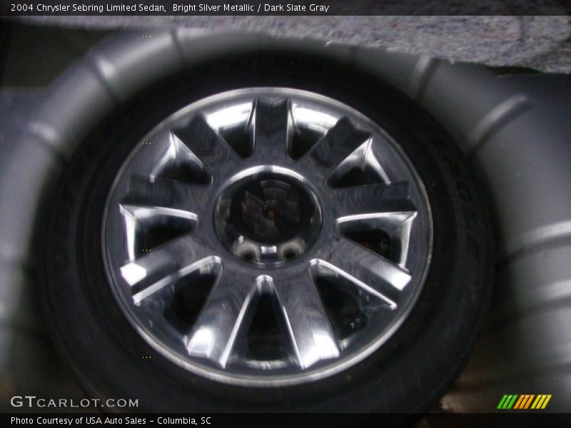 Bright Silver Metallic / Dark Slate Gray 2004 Chrysler Sebring Limited Sedan