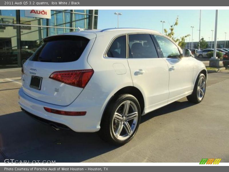 Ibis White / Black 2011 Audi Q5 3.2 quattro