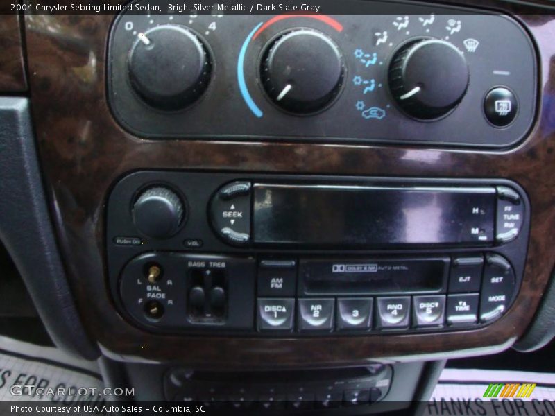 Bright Silver Metallic / Dark Slate Gray 2004 Chrysler Sebring Limited Sedan
