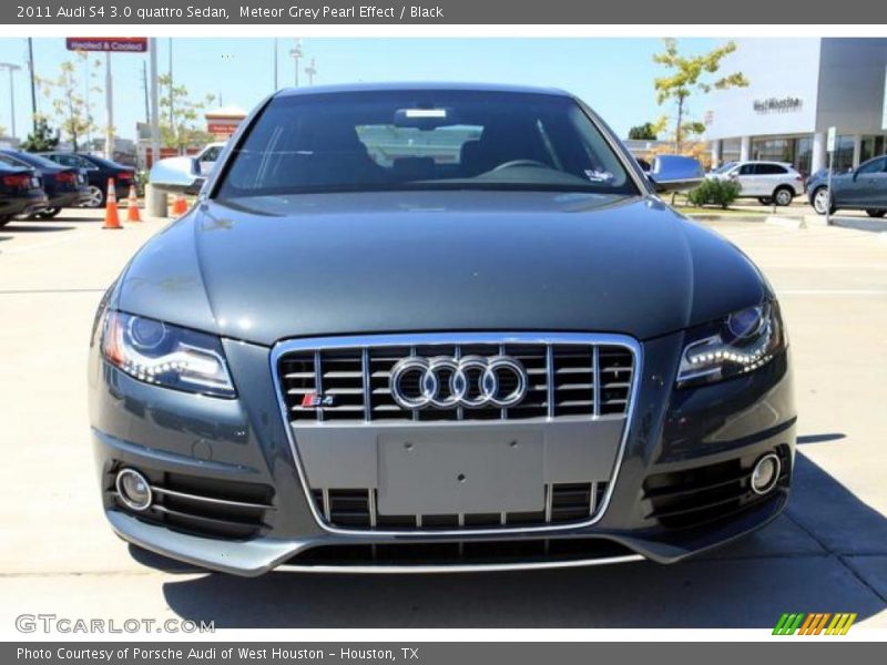 Meteor Grey Pearl Effect / Black 2011 Audi S4 3.0 quattro Sedan