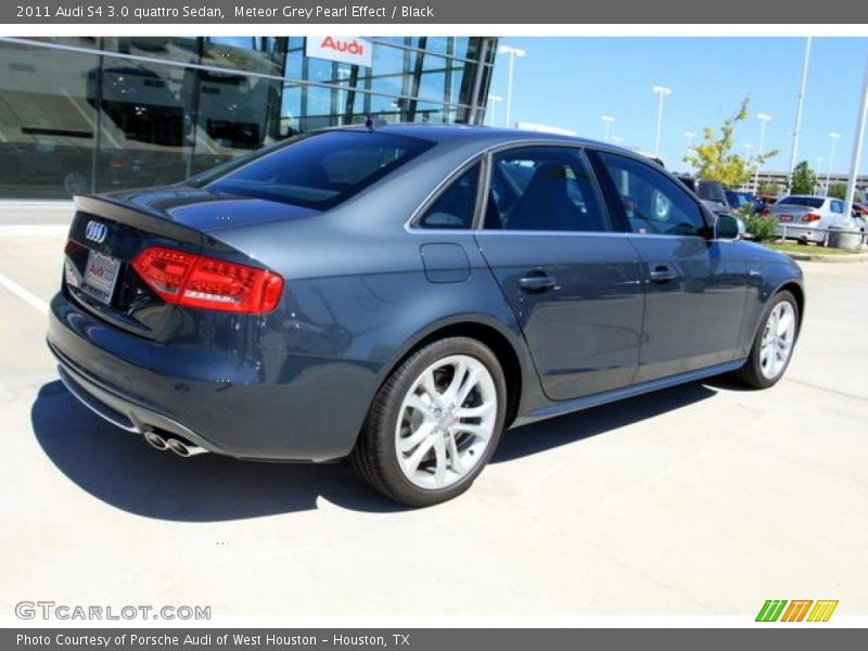 Meteor Grey Pearl Effect / Black 2011 Audi S4 3.0 quattro Sedan