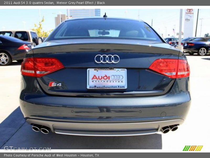 Meteor Grey Pearl Effect / Black 2011 Audi S4 3.0 quattro Sedan