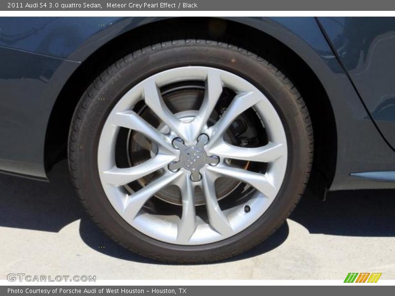 Meteor Grey Pearl Effect / Black 2011 Audi S4 3.0 quattro Sedan