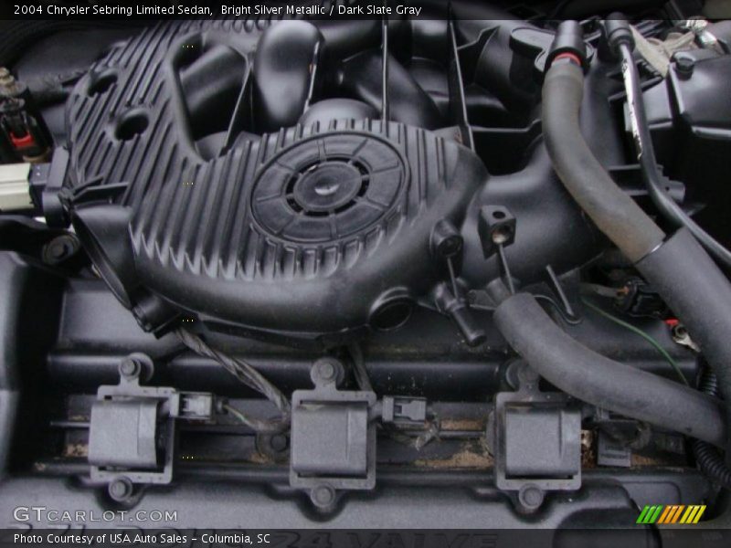 Bright Silver Metallic / Dark Slate Gray 2004 Chrysler Sebring Limited Sedan