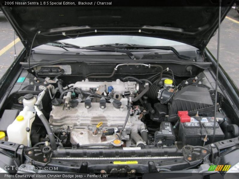 Blackout / Charcoal 2006 Nissan Sentra 1.8 S Special Edition
