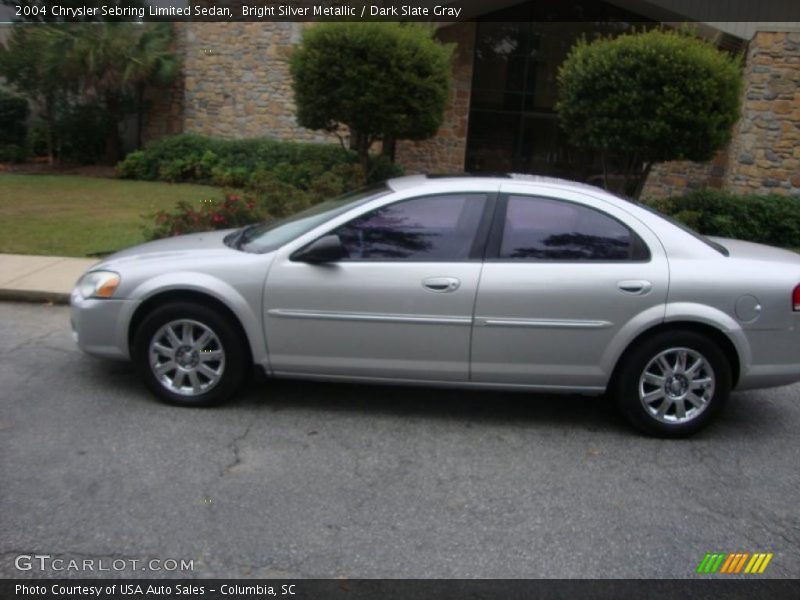 Bright Silver Metallic / Dark Slate Gray 2004 Chrysler Sebring Limited Sedan