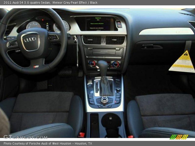 Meteor Grey Pearl Effect / Black 2011 Audi S4 3.0 quattro Sedan