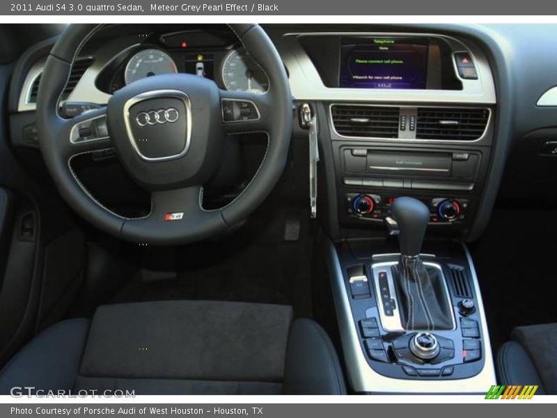 Meteor Grey Pearl Effect / Black 2011 Audi S4 3.0 quattro Sedan