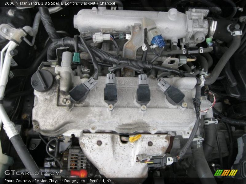 Blackout / Charcoal 2006 Nissan Sentra 1.8 S Special Edition